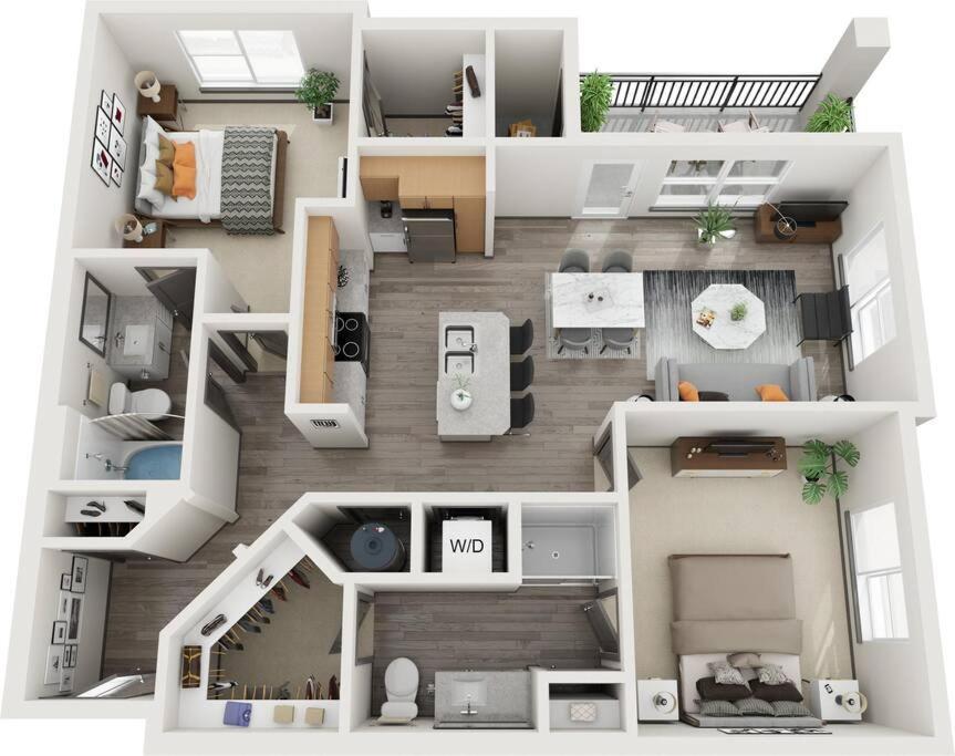 Downtown Augusta Beauty 2 Bed Apt エクステリア 写真